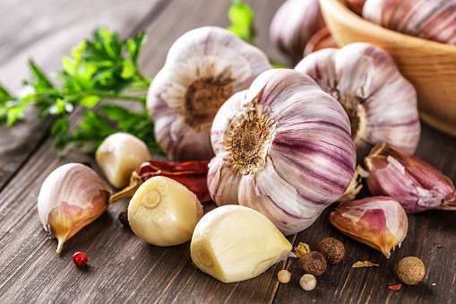 Garlic in the morning has many health benefits